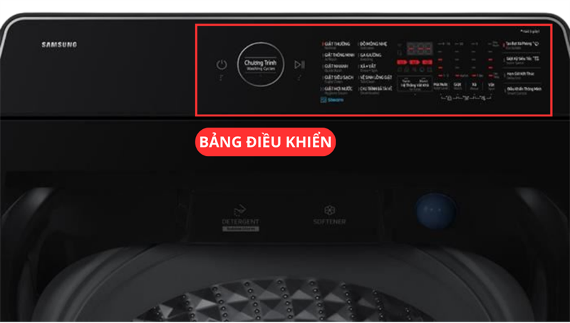 Công nghệ chống rung ồn AI VRT+ trên máy giặt Samsung