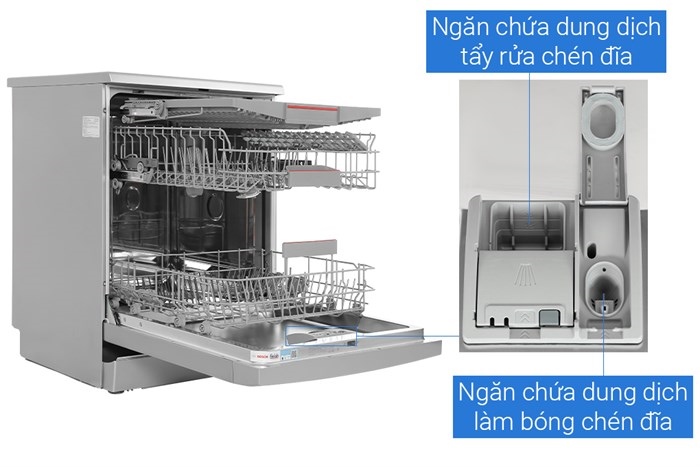Máy rửa chén độc lập Bosch SMS4EMI06E - Kết nối thông minh