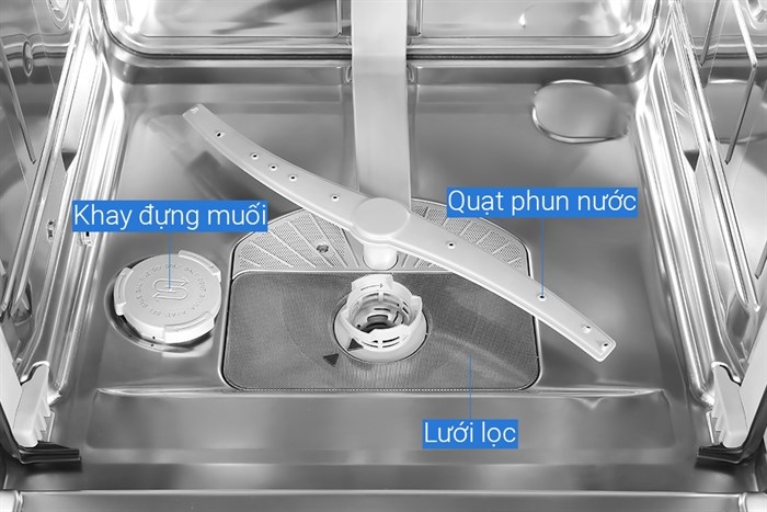 Máy rửa chén độc lập Bosch SMS4EMI06E - Vận hành êm ái