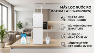 Máy lọc nước RO nóng nguội Hydrogen Toshiba TWP-H2396SVN(W) 10 lõi