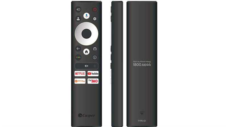 Giao diện Google TV thông minh