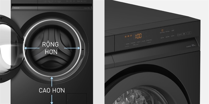 Máy giặt sấy Panasonic Inverter NA-S20DG1BVT - Tiện ích tự động vệ sinh lồng giặt vượt trội